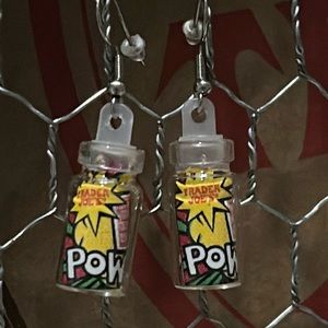 Glass jar Trader Joe’s earrings